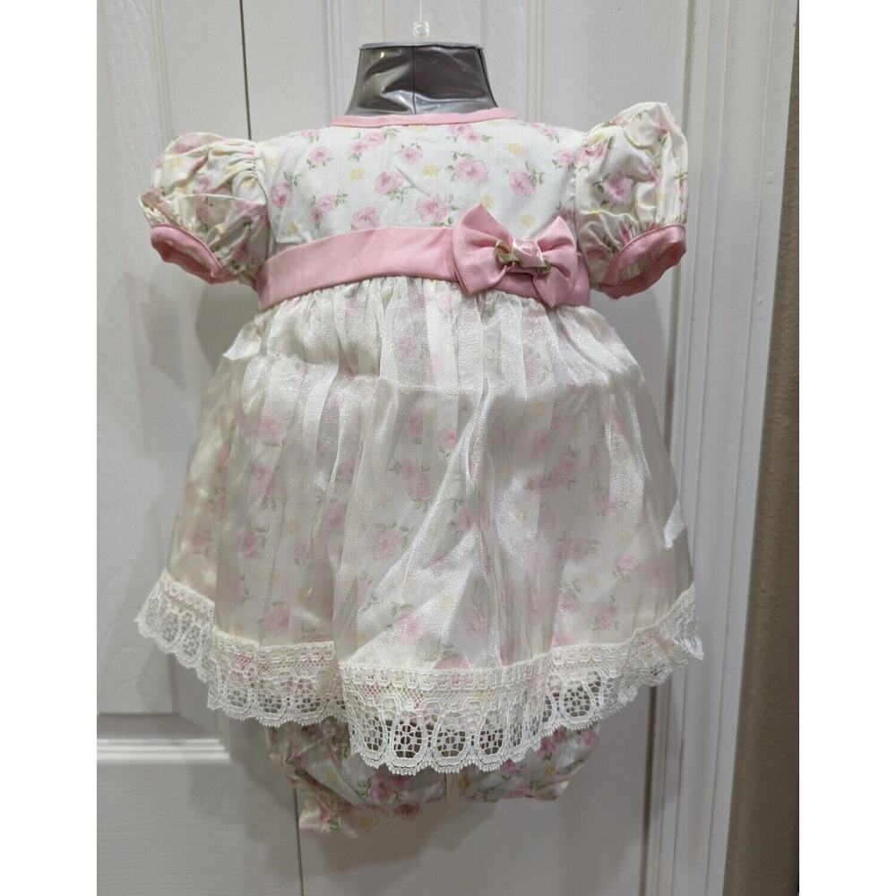 Vintage Baby Togs Floral Dress Sz 3-6M